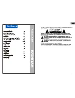 Preview for 2 page of Hyundai HTV1320S Instruction Manual