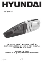 Hyundai HVC 101 Instruction Manual preview