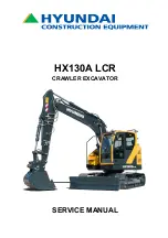 Предварительный просмотр 1 страницы Hyundai HX130A LCR Service Manual