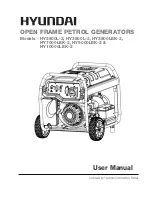 Preview for 1 page of Hyundai HY10000LEK-2 User Manual