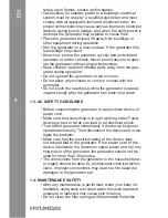 Preview for 7 page of Hyundai HY1000SI User Manual