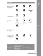 Предварительный просмотр 50 страницы Hyundai HY1000SI User Manual