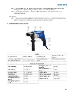 Preview for 5 page of Hyundai HY2158 User Manual