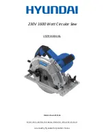 Hyundai HY2163 User Manual preview