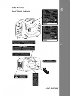 Предварительный просмотр 11 страницы Hyundai HY3000SI User Manual