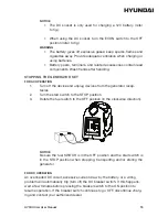 Preview for 15 page of Hyundai HY300SEI User Manual