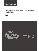 Предварительный просмотр 1 страницы Hyundai HYB60Li User Manual