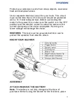 Preview for 11 page of Hyundai HYB60Li User Manual