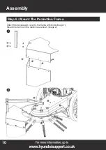 Предварительный просмотр 10 страницы Hyundai HYFT60SP Instruction Manual