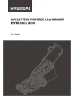 Preview for 1 page of Hyundai HYM60Li380 User Manual