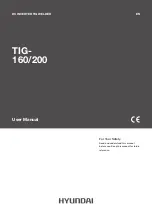 Hyundai HYTIG-160 User Manual предпросмотр