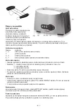 Предварительный просмотр 8 страницы Hyundai HYUTO307SS Instruction Manual