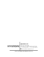 Preview for 52 page of Hyundai HYVI 20 User Manual