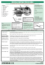 Preview for 3 page of Hyundai i10 2019 Instruction Card