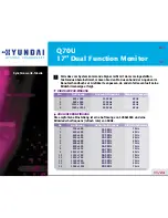 Preview for 15 page of Hyundai IMAGE TUNE Q70U (German) Benutzerhandbuch