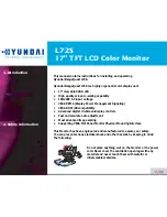 Preview for 5 page of Hyundai ImageQuest L72S User Manual