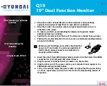 Preview for 11 page of Hyundai ImageQuest Q19 User Manual