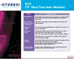 Preview for 27 page of Hyundai ImageQuest Q19 User Manual