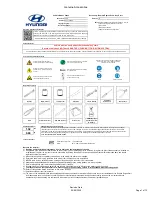 Hyundai K2F57 AC000 Manual preview