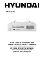 Preview for 1 page of Hyundai KR 715 PLLSU Instruction Manual