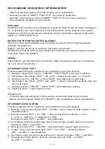 Предварительный просмотр 20 страницы Hyundai KR 815 PLLU Instruction Manual