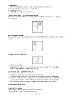 Предварительный просмотр 18 страницы Hyundai KVE 305 Instruction Manual