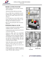 Предварительный просмотр 36 страницы Hyundai L500 SERIES Installation And Operation Manual