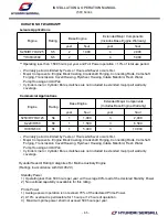 Preview for 66 page of Hyundai L500 SERIES Installation And Operation Manual