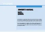 Preview for 1 page of Hyundai LX2 Owner'S Manual