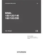 Hyundai MMA series User Manual предпросмотр