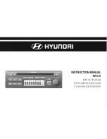 Hyundai MP3-01 Instruction Manual preview