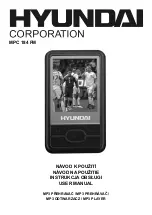 Предварительный просмотр 1 страницы Hyundai MPC 184 FM User Manual