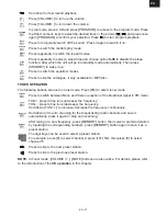 Предварительный просмотр 27 страницы Hyundai MS 131 DU3 Instruction Manual