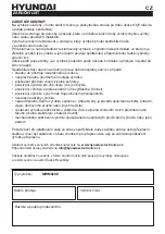 Предварительный просмотр 55 страницы Hyundai MWM820E Instruction Manual