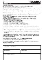 Предварительный просмотр 56 страницы Hyundai MWM820E Instruction Manual