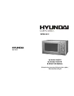 Hyundai MWMG 820 E Instruction Manual preview