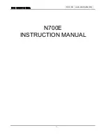 Предварительный просмотр 1 страницы Hyundai N700E-055HF Instruction Manual