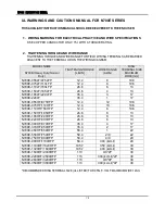 Preview for 8 page of Hyundai N700E-055HF Instruction Manual