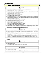 Предварительный просмотр 14 страницы Hyundai N700E-055HF Instruction Manual