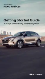 Hyundai NEXO Fuel Cell 2019 Getting Started Manual preview