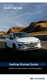 Hyundai NEXO Fuel Cell 2020 Getting Started Manual preview