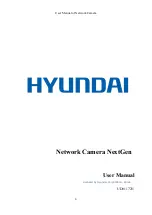 Preview for 1 page of Hyundai NextGen User Manual