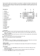 Предварительный просмотр 8 страницы Hyundai PL 228 Instruction Manual