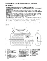 Preview for 2 page of Hyundai PR 300 PLLB Instruction Manual