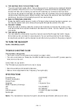 Preview for 16 page of Hyundai RA028L Instruction Manual