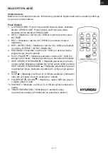 Предварительный просмотр 11 страницы Hyundai RTC182SURIP Instruction Manual