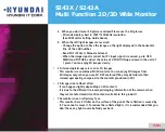 Preview for 11 page of Hyundai S243A User Manual