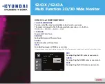 Preview for 28 page of Hyundai S243A User Manual