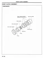 Предварительный просмотр 489 страницы Hyundai Sonata 1991 Shop Manual