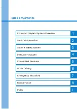 Preview for 3 page of Hyundai Sonata Hybrid 2021 Owner'S Manual